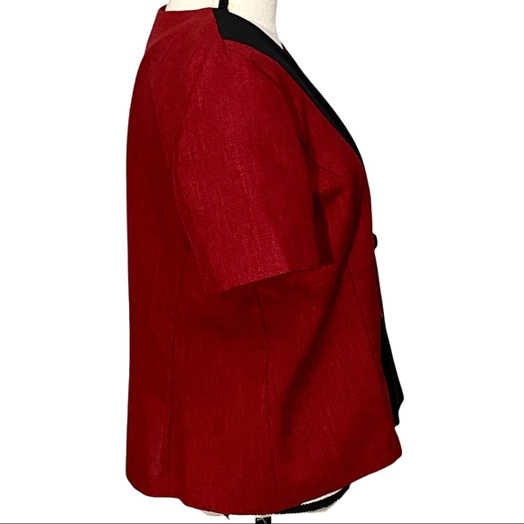 3/$10 Perceptions Blazer 12P Short Sleeve - Picture 5 of 7